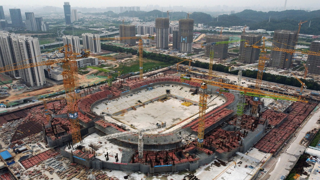 Evergrande transfiere al Gobierno chino el control de su estadio inacabado, llamado a ser el más grande del mundo