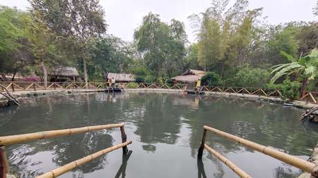 Agua Blanca, el pueblo mágico de Ecuador que atrae a los turistas por sus aguas sulforosas