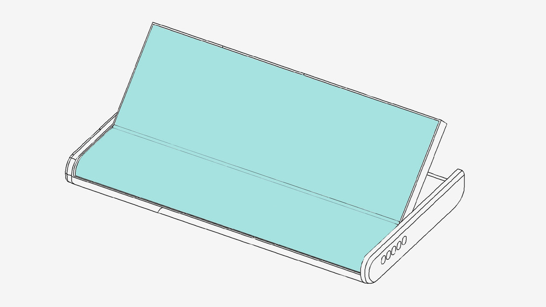 Samsung patenta un novedoso teléfono plegable con pantalla "deslizante"