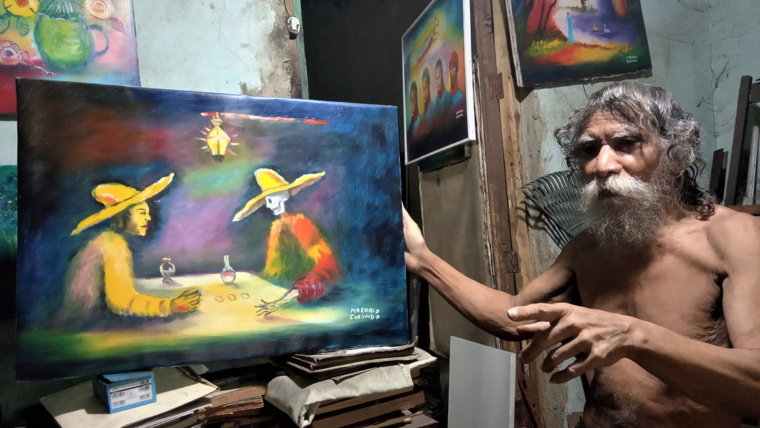 Viaje a la ermita de Macario Colombo, el pintor venezolano que vive encerrado desde hace más de 50 años por voluntad creadora