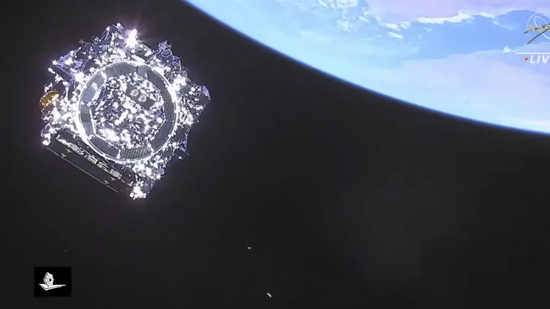 VIDEO: Captan el momento en el que telescopio James Webb se separa del cohete que lo llevó al espacio