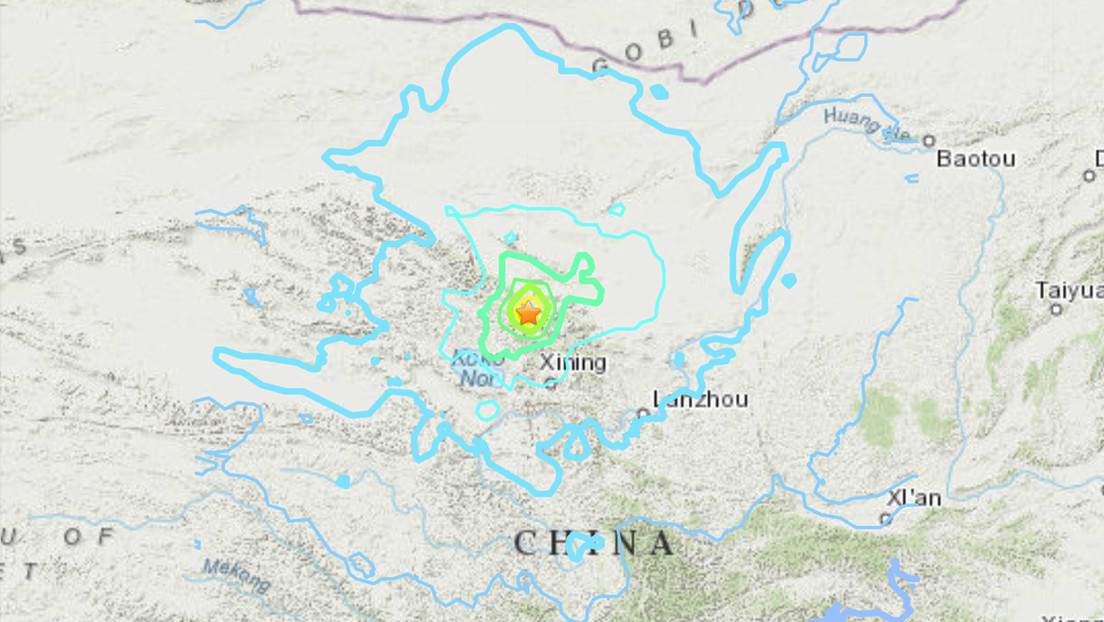 Se registra un fuerte sismo de magnitud 6,6 en el noroeste de China