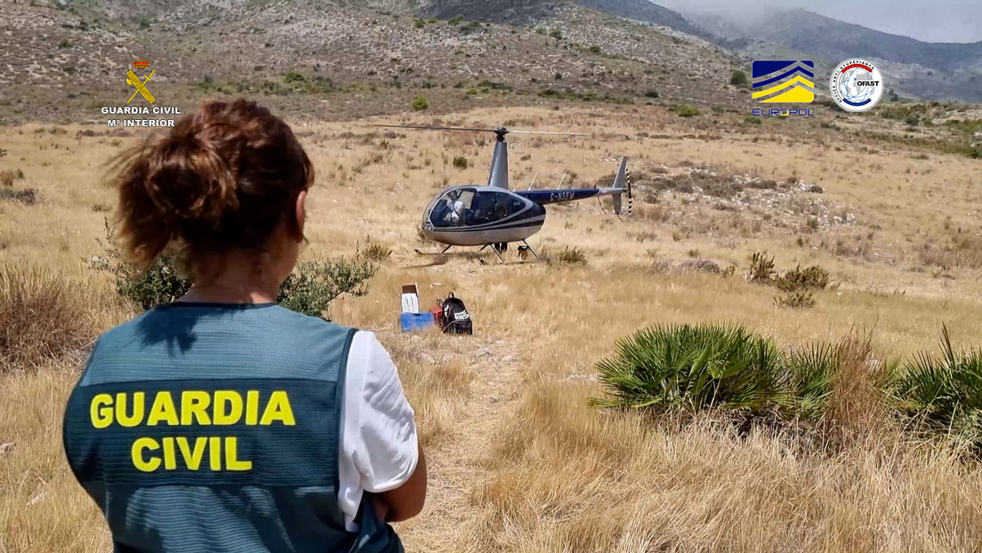 Desmantelan una organización criminal que introducía drogas con helicópteros a España (VIDEO)