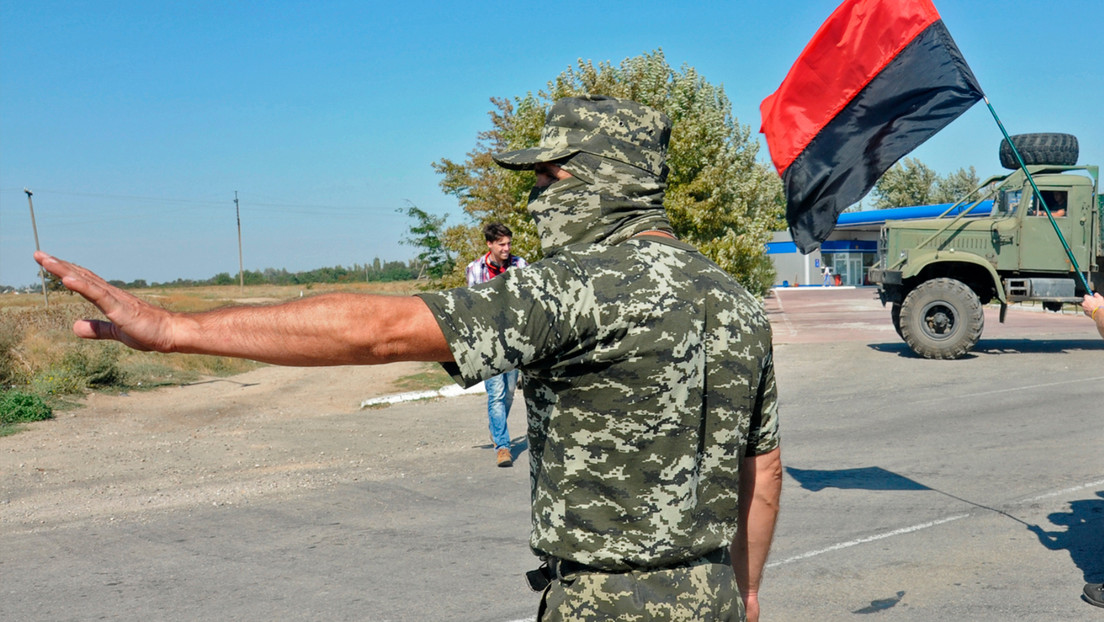 Donbass denuncia la presencia de miembros de un movimiento extremista ucraniano