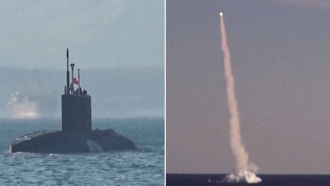 VIDEO: Rusia lanza con éxito un misil de alto alcance y precisión Kalibr desde un submarino en el mar del Japón
