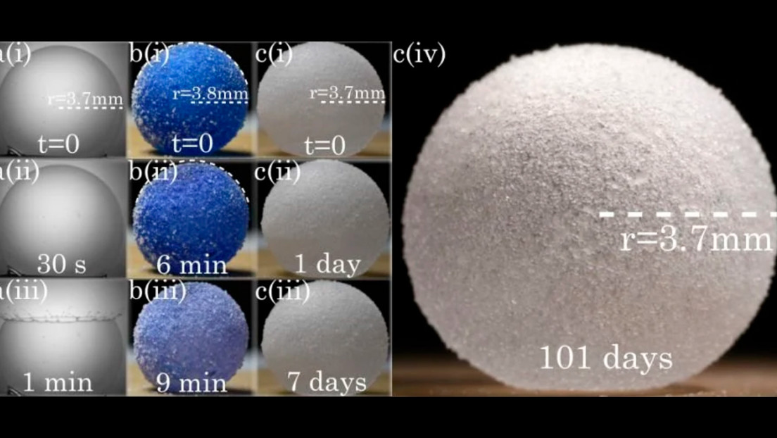 Un grupo de físicos bate un récord al mantener una burbuja artificial intacta durante más de un año