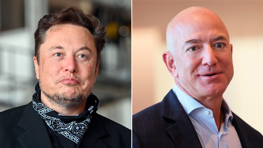 Musk y Bezos pierden miles de millones de dólares en solo una semana tras el desplome de las acciones en tecnología y criptodivisas