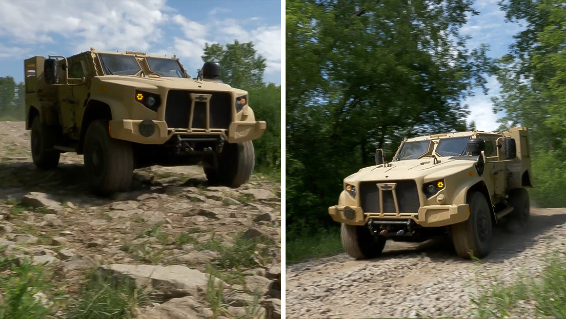 Un fabricante de vehículos ligeros para el Ejército de EE.UU. presenta una versión silenciosa de su blindado JLTV