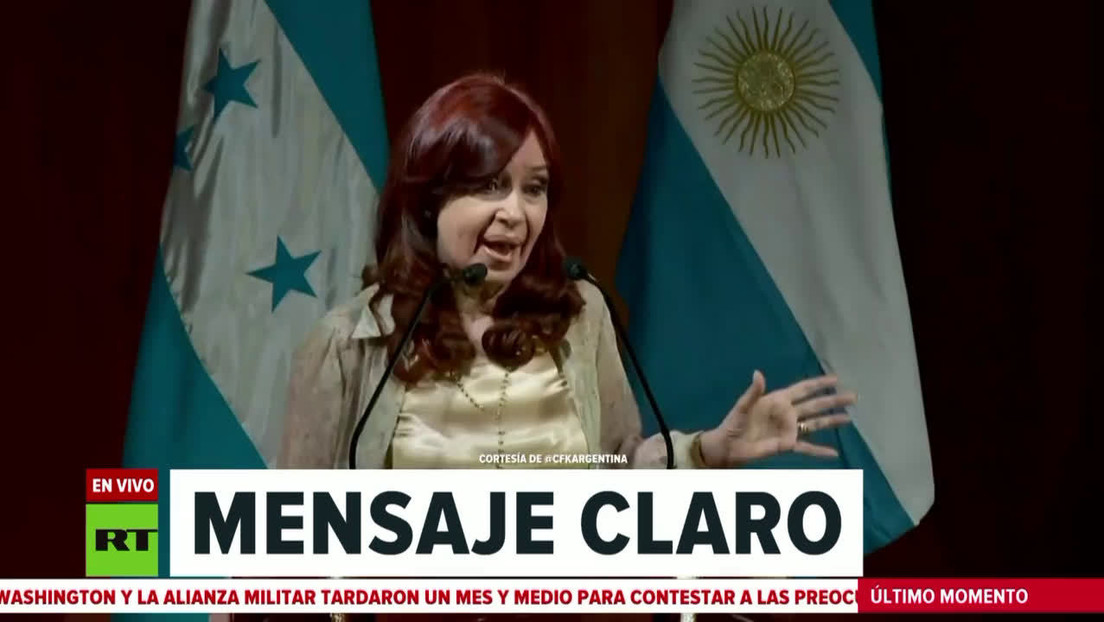 Fernández de Kirchner denuncia los golpes judiciales contra las autoridades legítimas en Latinoamérica