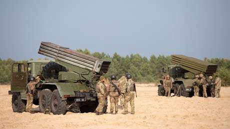 Ucrania realiza ejercicios militares cerca de Crimea