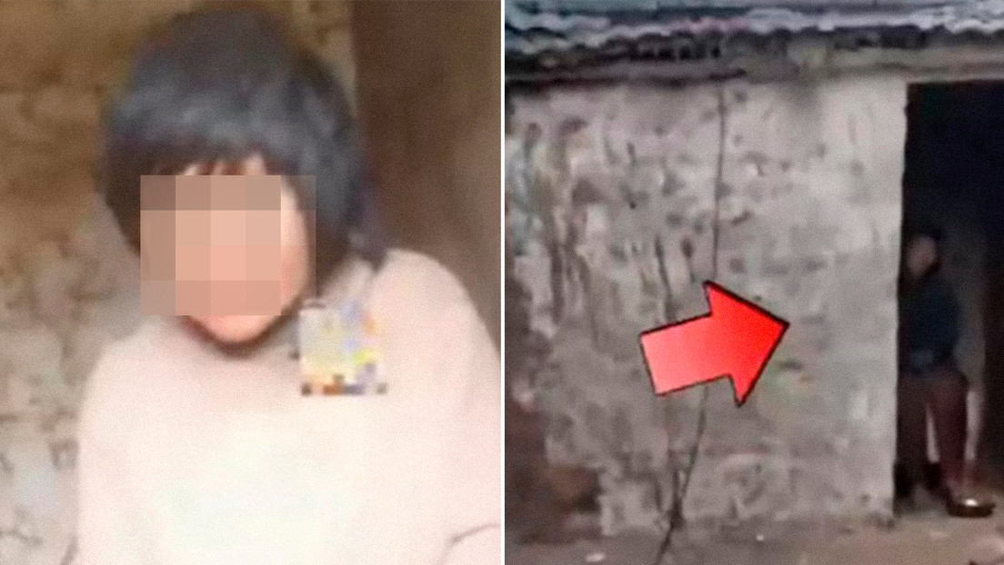 Se viraliza en las redes sociales chinas el video de una mujer encadenada a una pared