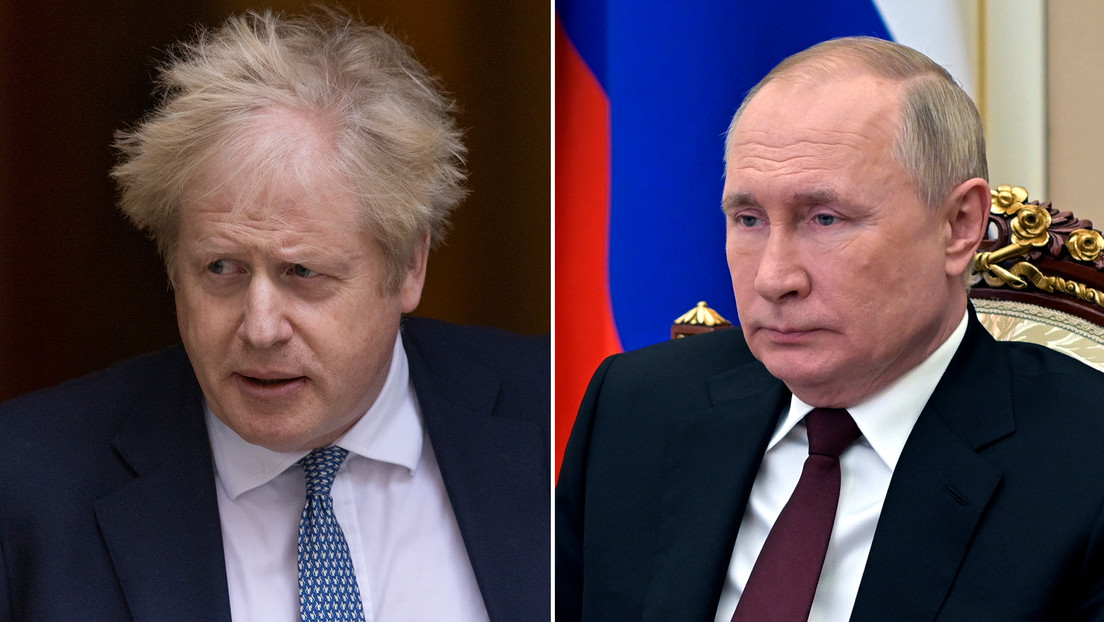 Putin informa a Boris Johnson del "sabotaje persistente" por parte de Kiev de los acuerdos de Minsk