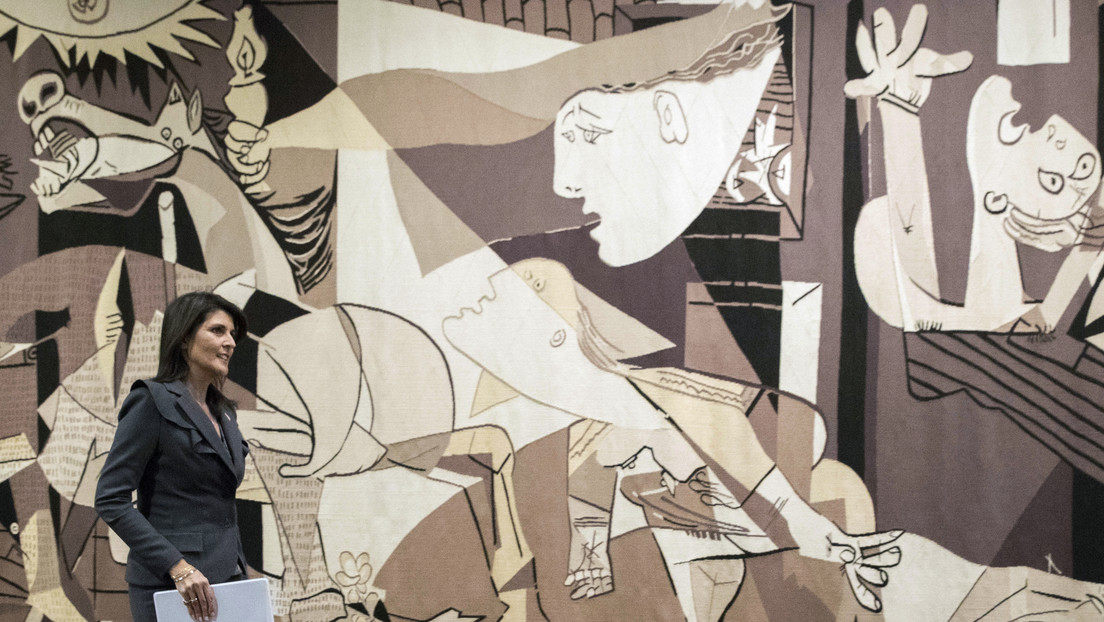 Regresa a la ONU el icónico tapiz del 'Guernica' de Picasso