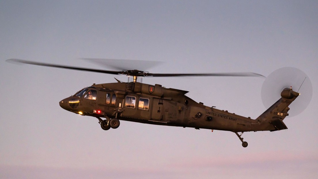 Un helicóptero militar estadounidense aterriza en la frontera entre Ucrania y Polonia con una misión desconocida (FOTO)
