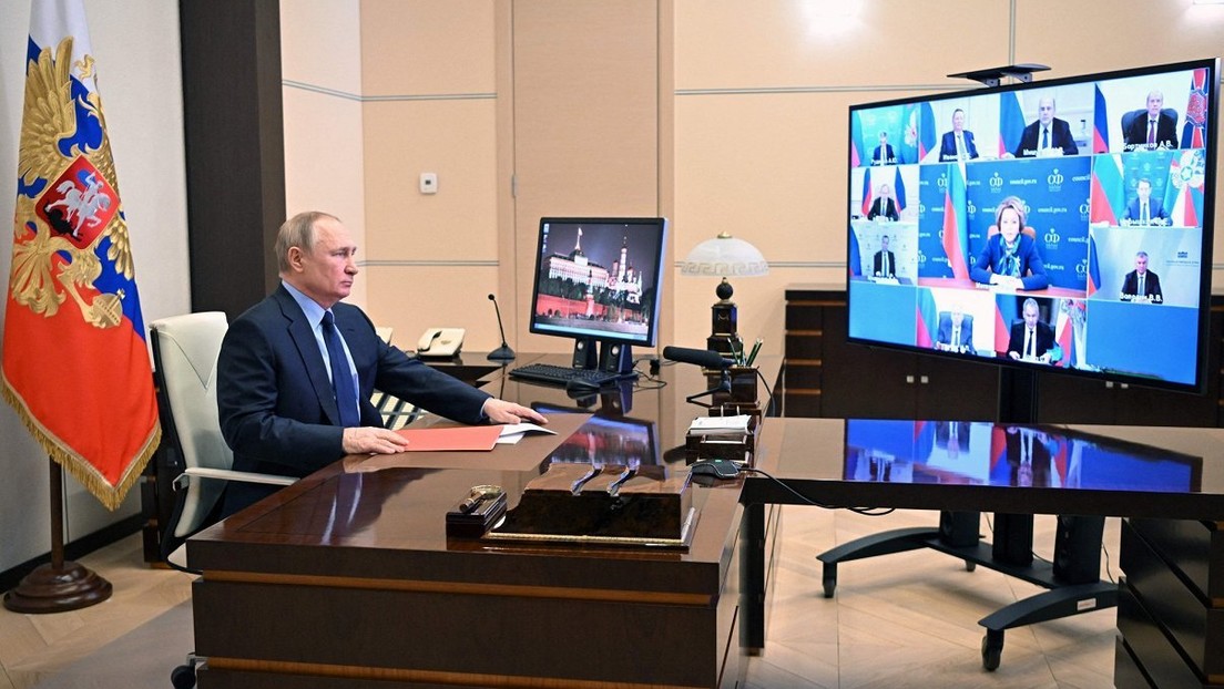 Putin convoca una reunión extraordinaria del Consejo de Seguridad de Rusia