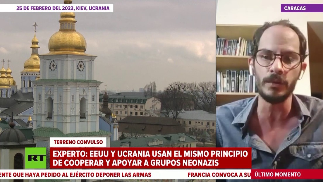 Analista político: "EE.UU. y Ucrania apoyan a grupos neonazis en sus países y cooperan entre ellos"
