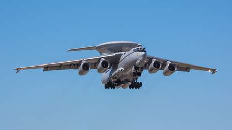 El nuevo avión de alerta temprana ruso Beríyev A-100 Premier realiza su primer vuelo con radar activado