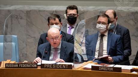 Rusia ante la ONU: "Medios presentan descaradamente los ataques de las Fuerzas Armadas de Ucrania como las consecuencias de nuestra operación militar"