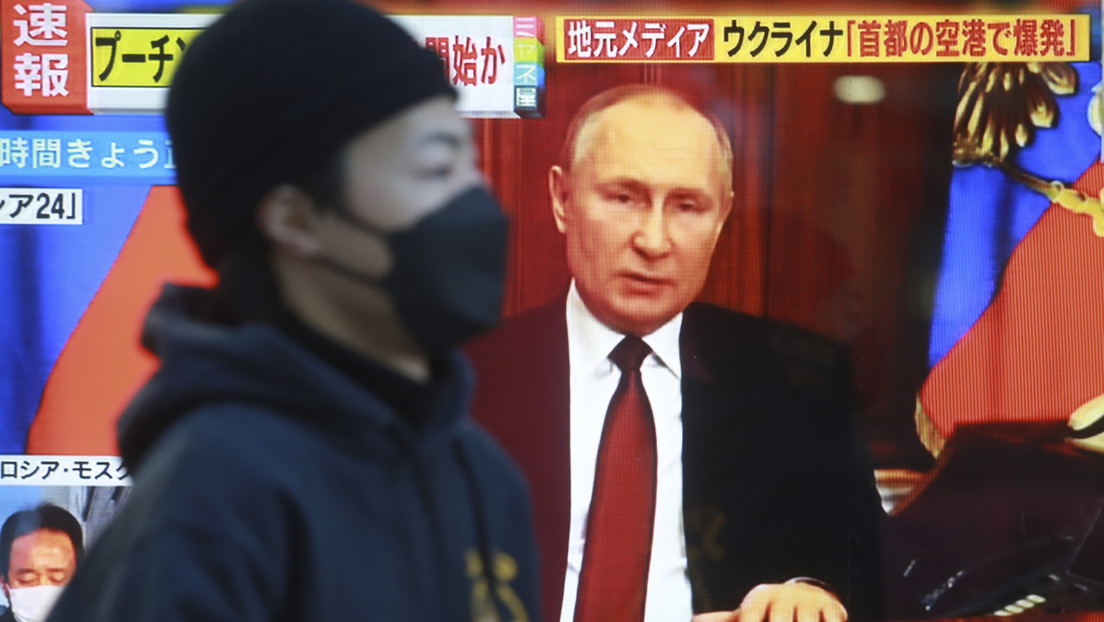 Japón introduce sanciones contra Putin, Lavrov y Medvédev