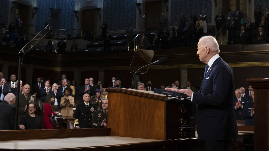 VIDEO: Biden llama iraníes a los ucranianos durante su discurso del estado de la nación