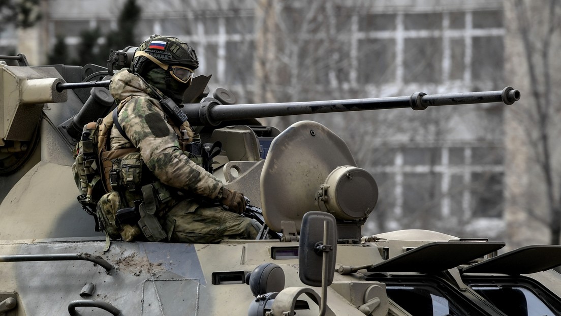 VIDEO: Militares rusos avanzan por la región ucraniana de Kiev