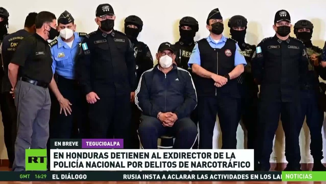 Detienen en Honduras al exdirector de la Policía Nacional por delitos de narcotráfico