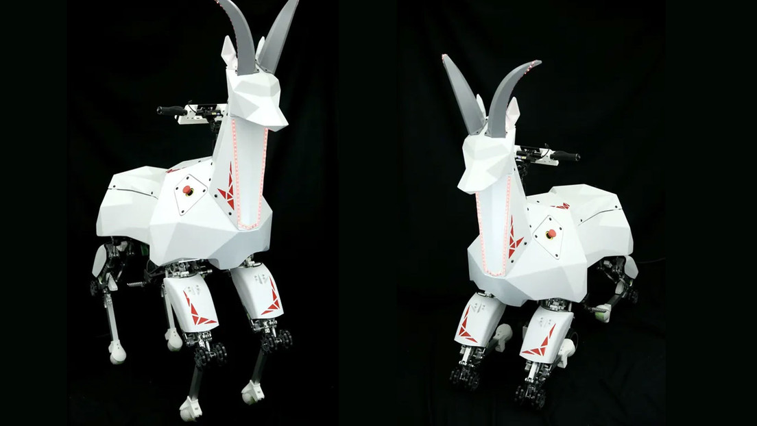 Kawasaki presenta su cabra robótica capaz de caminar en cuatro patas o trasladarse sobre ruedas (VIDEO)