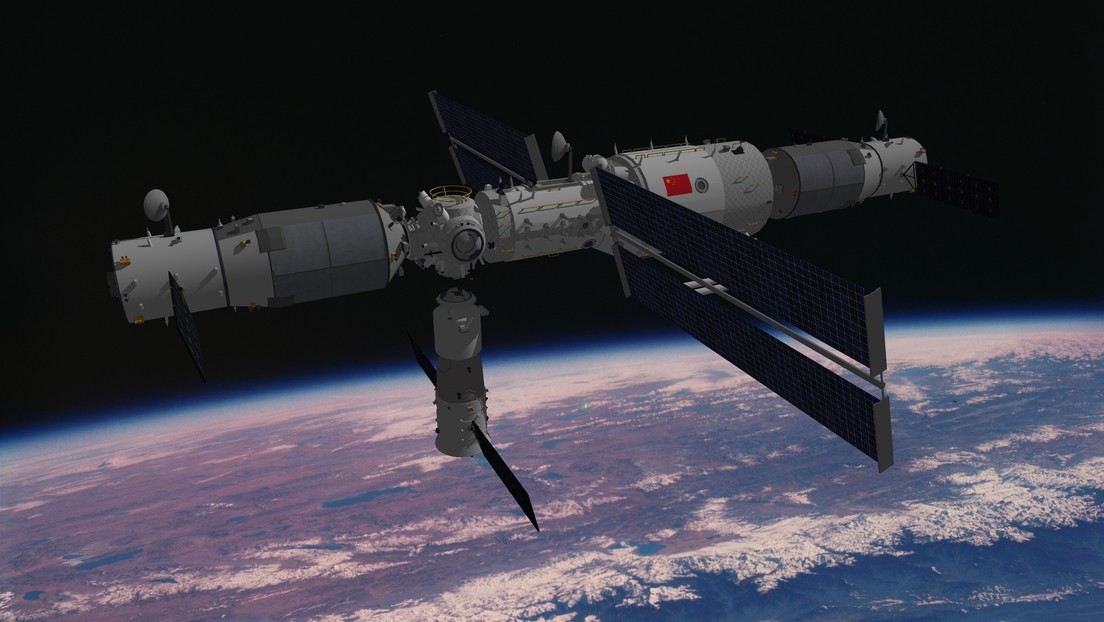 Estación espacial Tiangong, Imagen ilustrativa