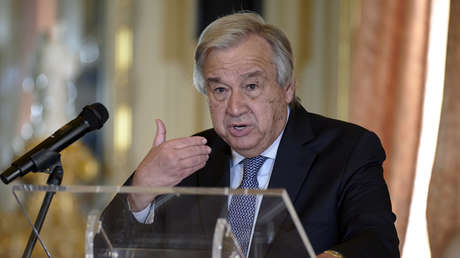 El secretario general de la ONU, António Guterres