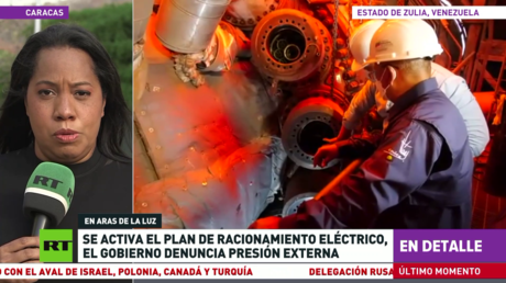 Venezuela activa un plan de racionamiento eléctrico mientras el Gobierno denuncia presiones externas