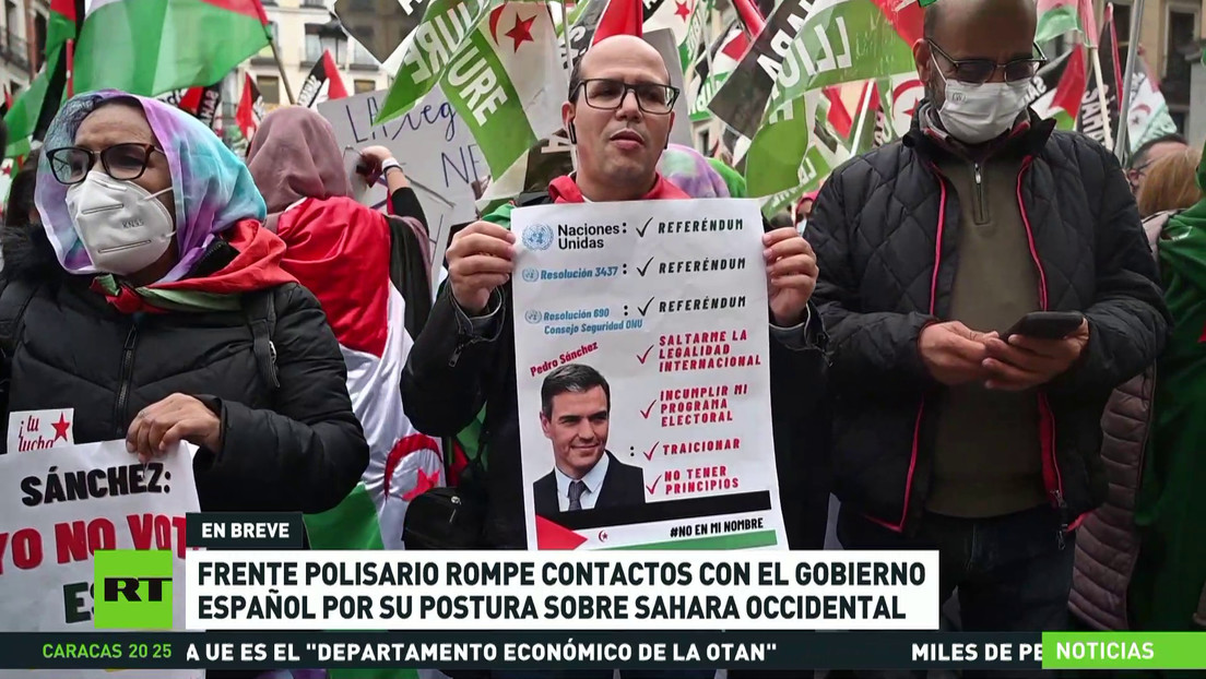 Frente Polisario rompe contactos con el Gobierno español por su postura sobre el Sáhara Occidental