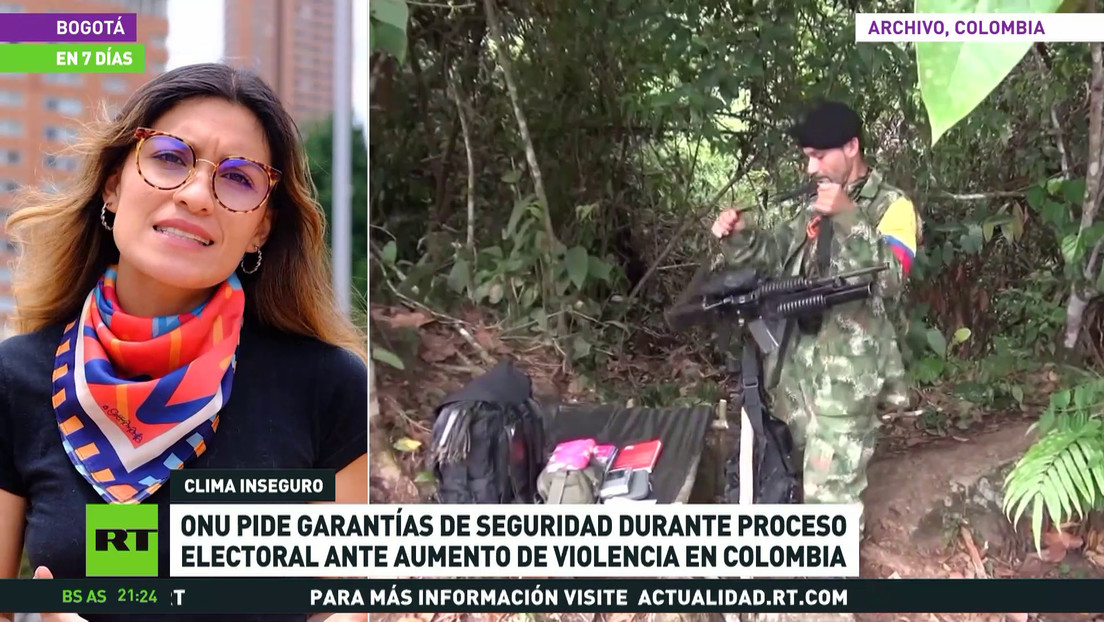 La ONU pide garantías de seguridad durante el proceso electoral en Colombia ante el aumento de la violencia