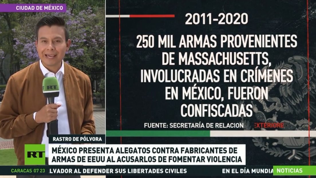 México presenta sus argumentos contra fabricantes de armas de EE.UU. demandados por fomentar la violencia