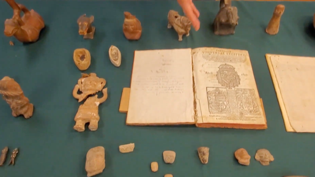 México recupera decenas de piezas arqueológicas y antiguos libros sustraídos por EE.UU. durante la guerra mexicano-estadounidense (VIDEO)