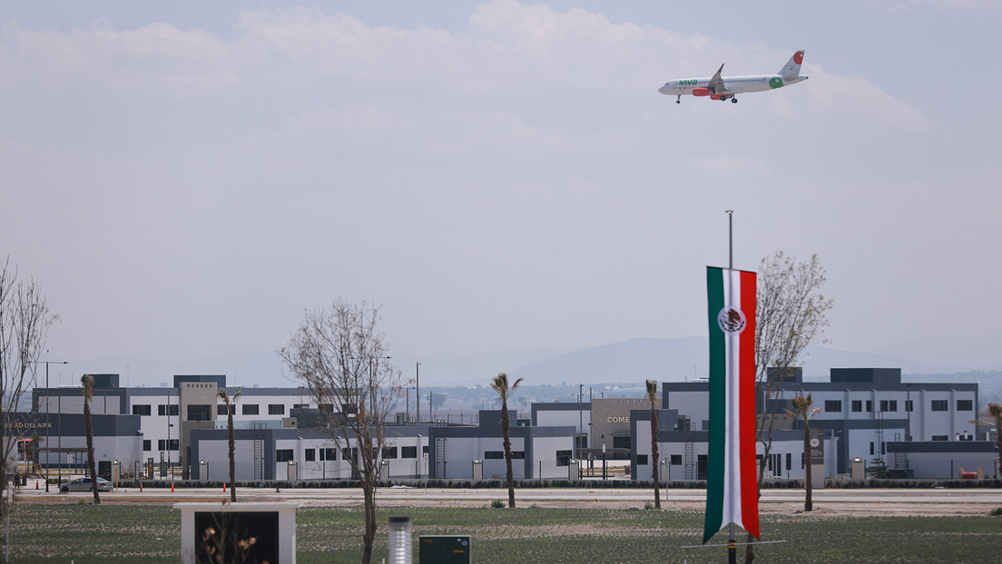 El nuevo aeropuerto de Ciudad de México sigue inconcluso un mes después de su inauguración