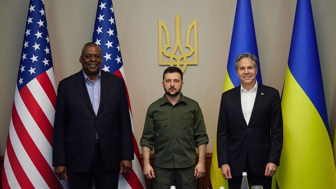 Blinken y el jefe del Pentágono llegan a Kiev y se comprometen a prestar más ayuda militar a Ucrania