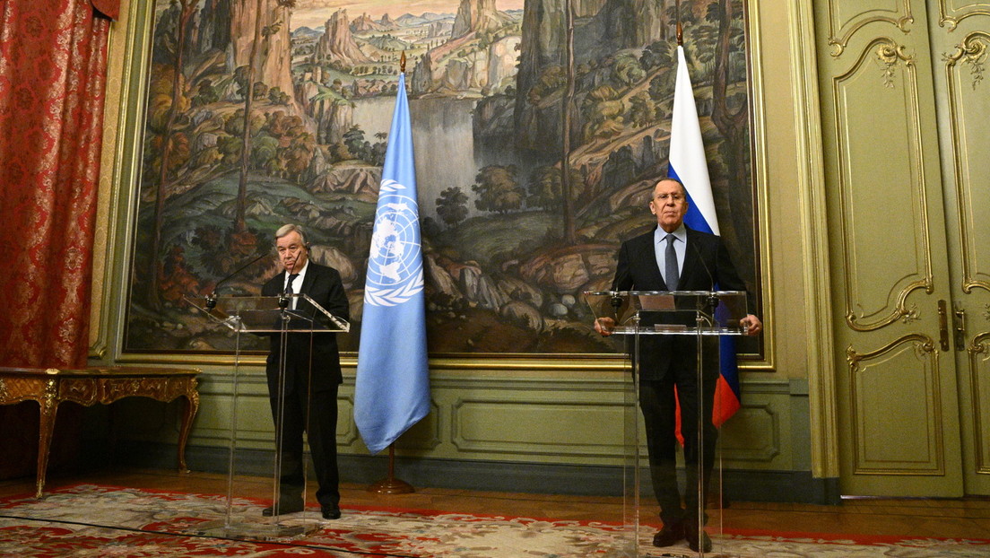 Lavrov: Ha llegado el momento en que se decide si la humanidad va a "vivir según la Carta de la ONU"