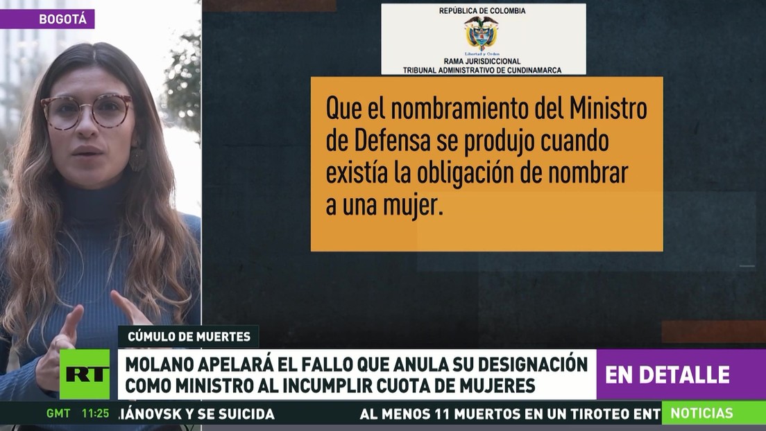 Moción de censura contra el ministro de Defensa colombiano por la muerte de civiles a manos del Ejército
