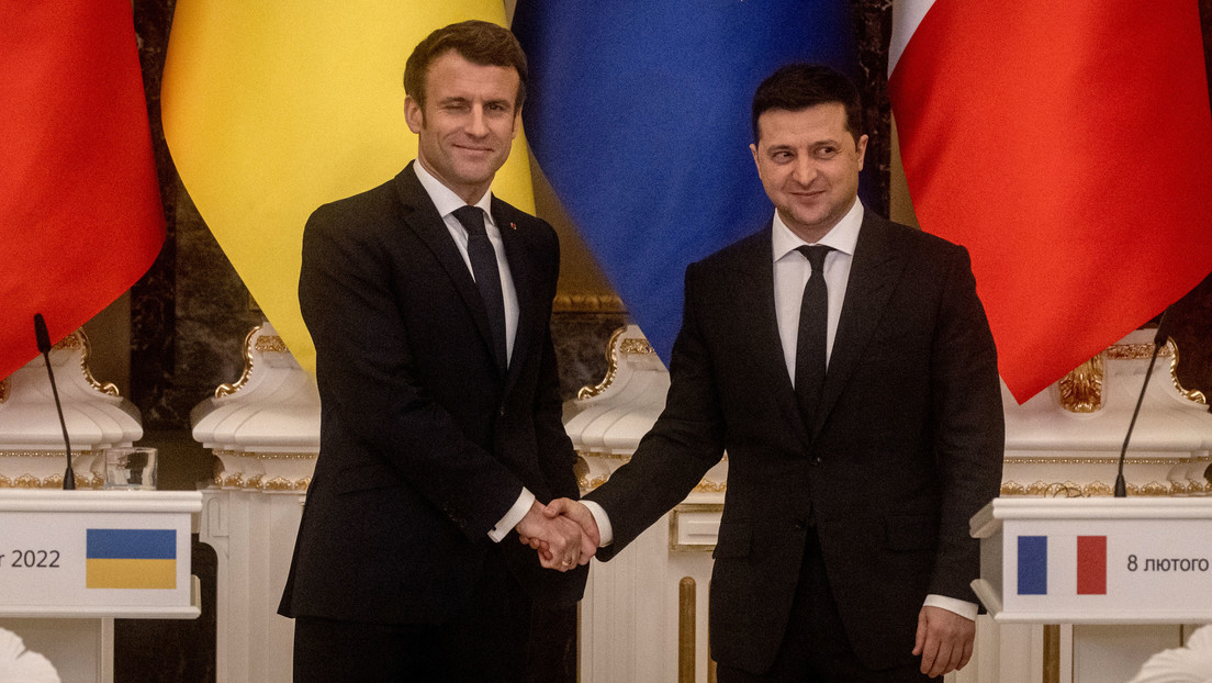 Macron: Francia "reforzará" los envíos de equipos militares a Ucrania
