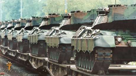Un consorcio armamentístico alemán solicita el envío de 88 tanques y 100 vehículos de combate a Ucrania (y Suiza usa su neutralidad para interferir)