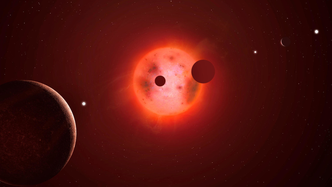 Astrónomos descubren dos exoplanetas rocosos alrededor de una estrella enana roja