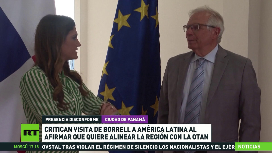 Critican visita de Josep Borrell a América Latina al afirmar que busca alinear la región con la OTAN