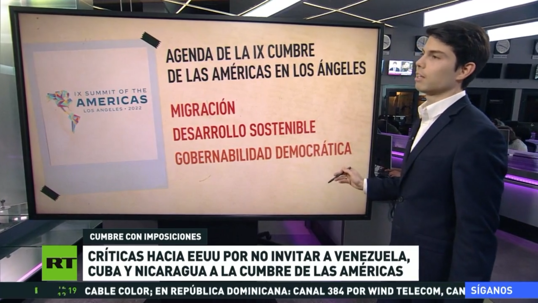 Críticas hacia EE.UU. por no invitar a Venezuela, Cuba y Nicaragua a la cumbre de las Américas