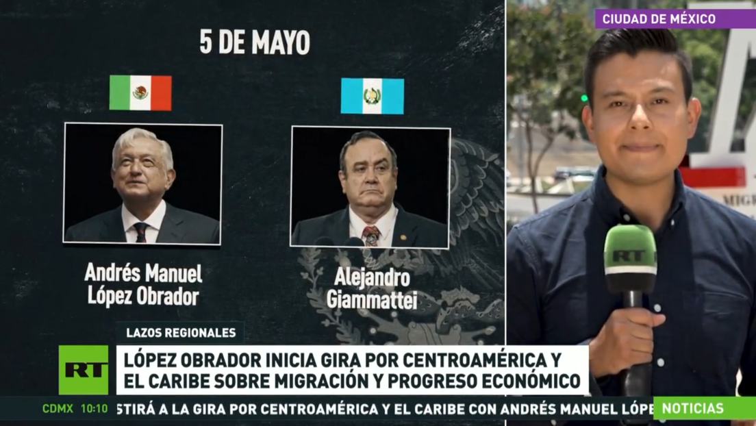 López Obrador inicia una gira por Centroamérica y el Caribe sobre migración y progreso económico