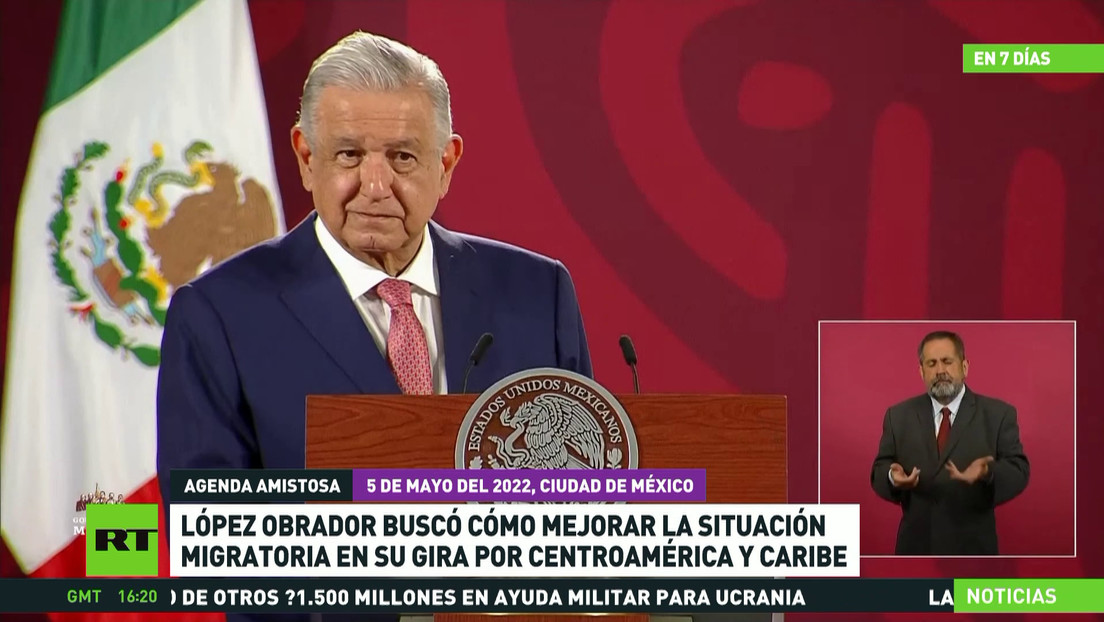 López Obrador concluye su gira por la región en vísperas de la próxima cumbre de las Américas