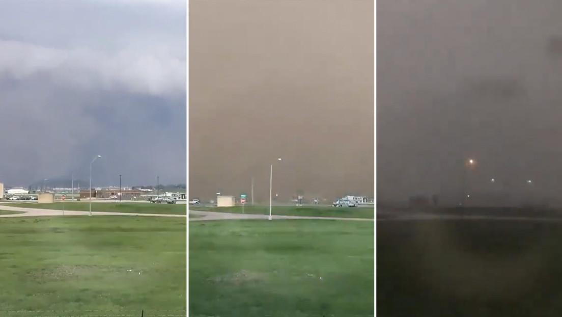 Vientos huracanados provocan una gigantesca tormenta de polvo en EE.UU. (VIDEOS)