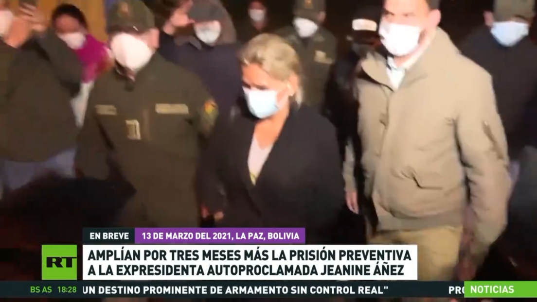 Un juez boliviano amplía por 3 meses más la prisión preventiva de Jeanine Áñez