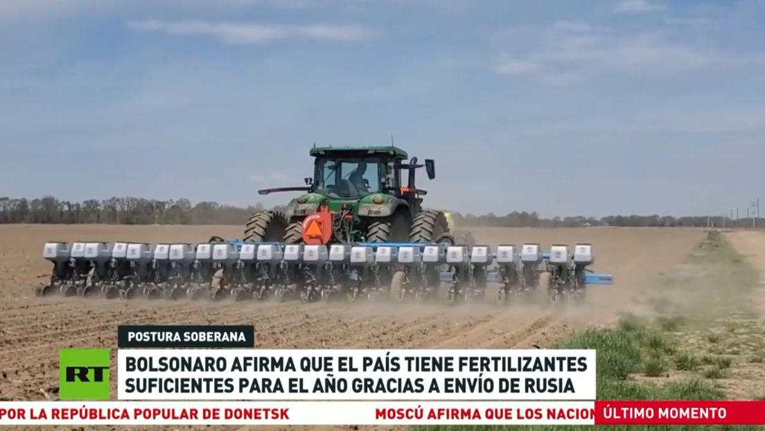 Brasilia confirma que tiene suficientes fertilizantes de Rusia para la cosecha de este año