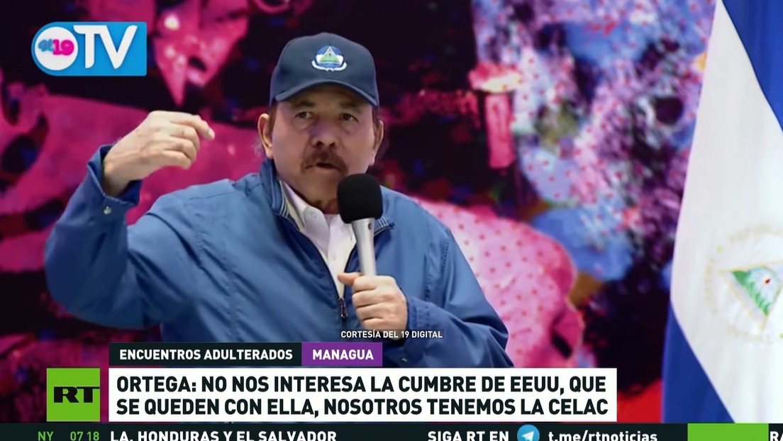 "No nos interesa estar en esa Cumbre": Daniel Ortega responde a EE.UU. por la exclusión de Nicaragua de la Cumbre de las Américas