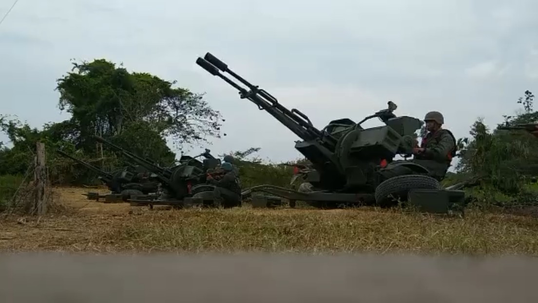Venezuela instala cañones antiaéreos rusos ZU-23 para inhabilitar las vías usadas por el narcotráfico internacional